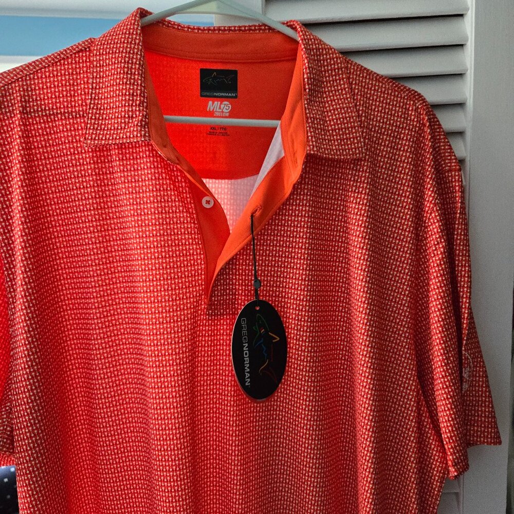 Greg Norman new with tags golf polo